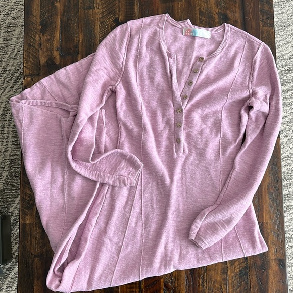 Free People El Topo Sweater Maxi in Moonlit Orchid - NWOT (Size XS) - Picture 2 of 5